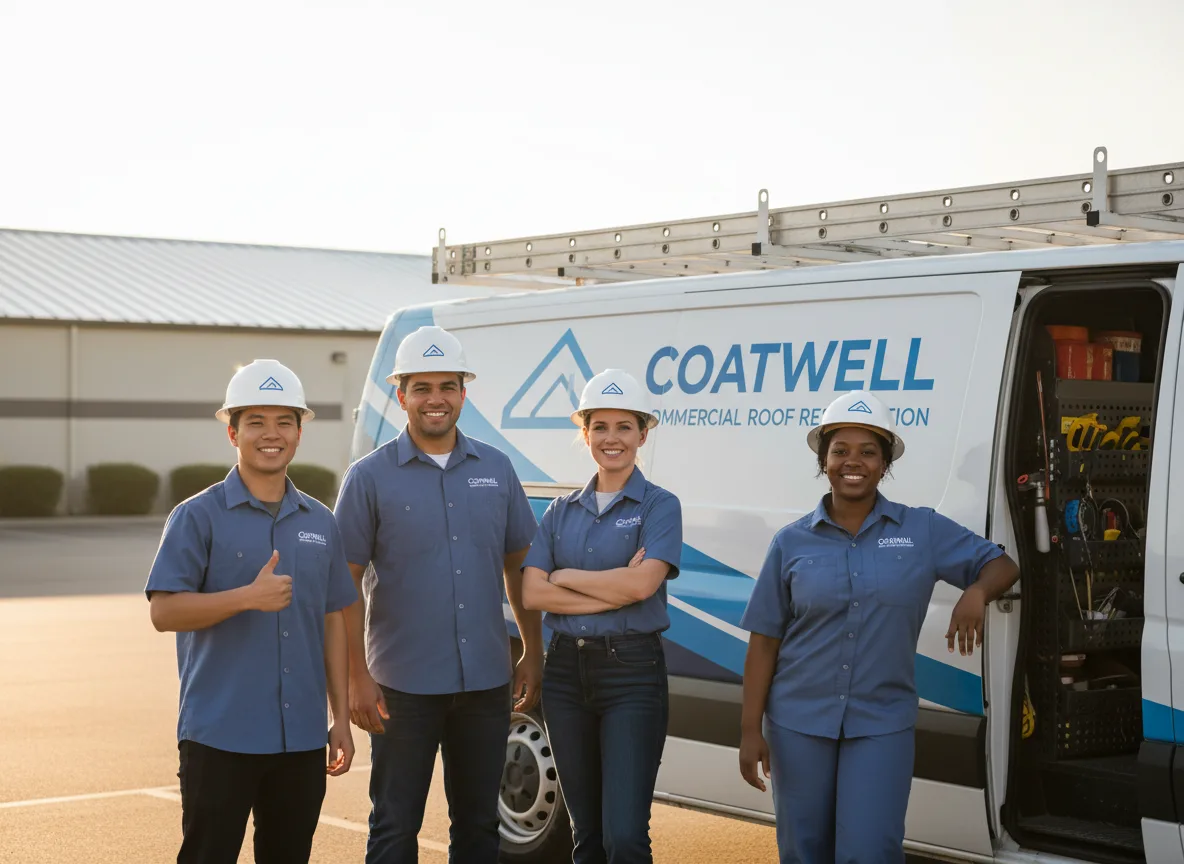 Commercial roof coating company in Philo, IL